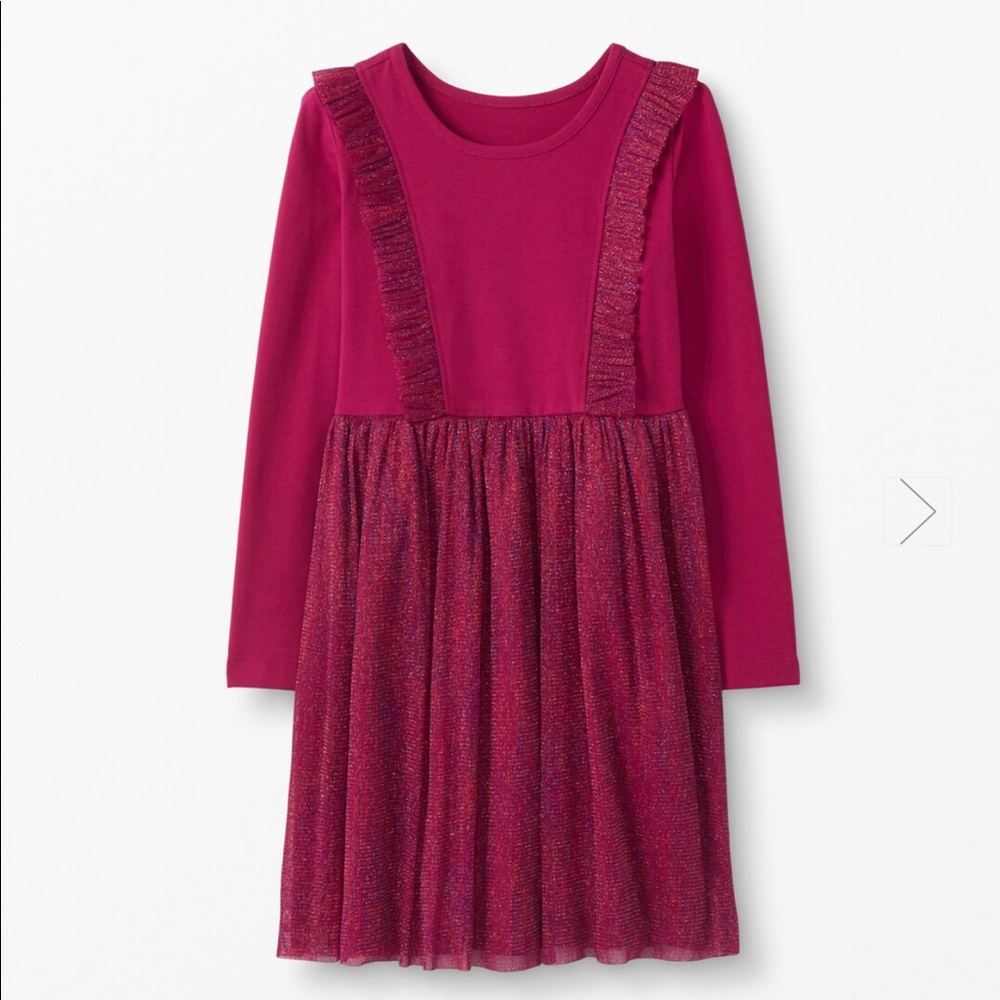 NWT Hanna Andersson sparkle dress in soft tulle